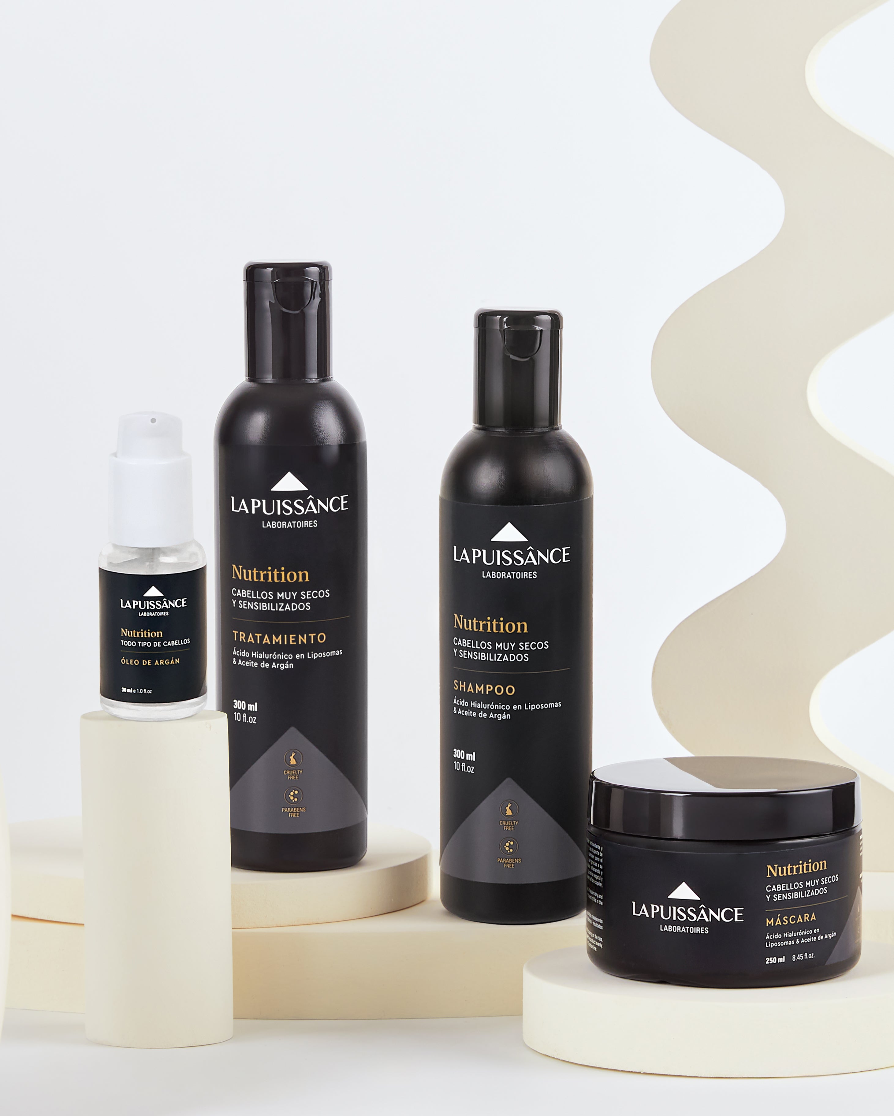 Kit Alta nutrición – con ácido hialurónico y aceite de Argán