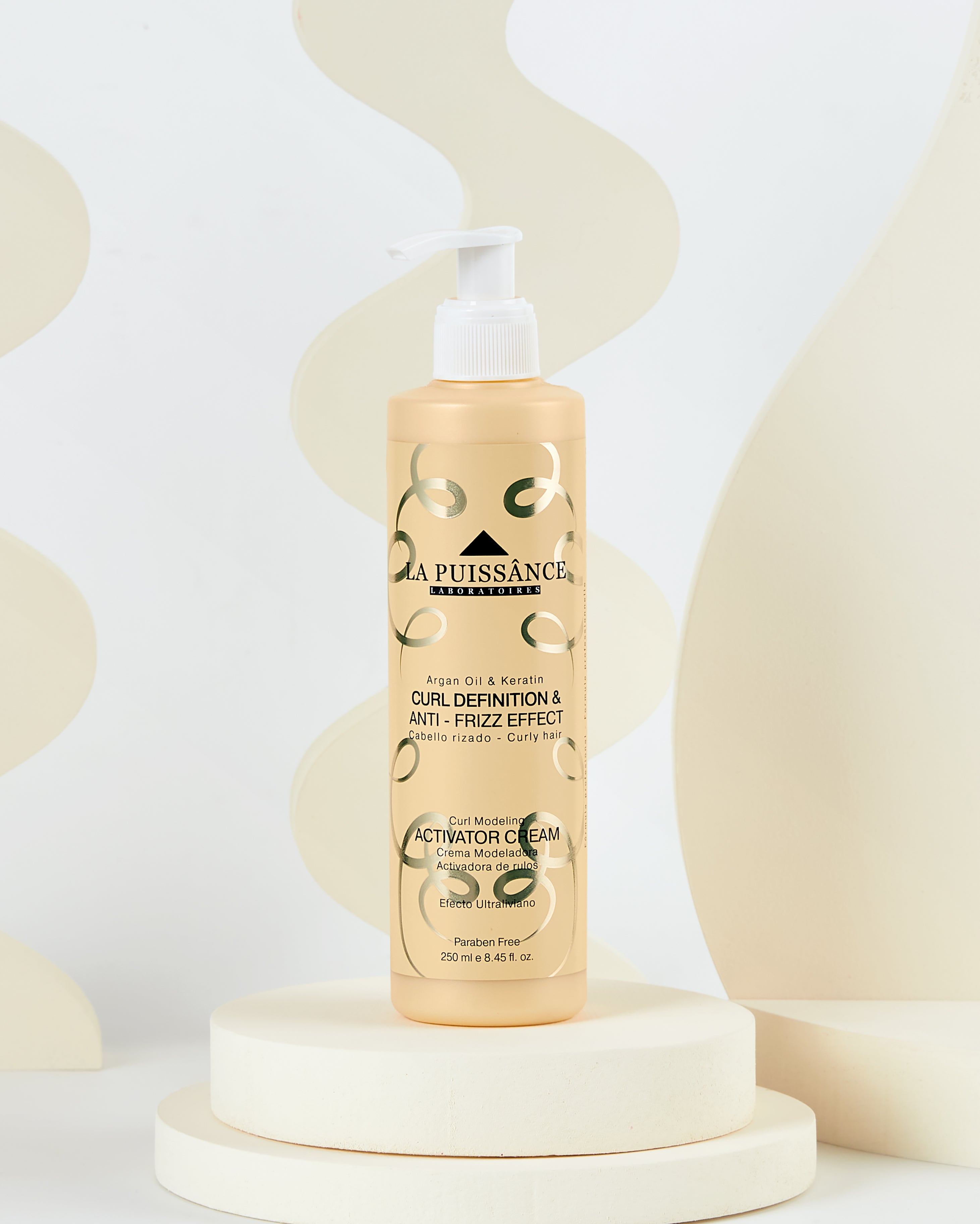 Crema Modeladora Activadora de Rulos x 250 ML