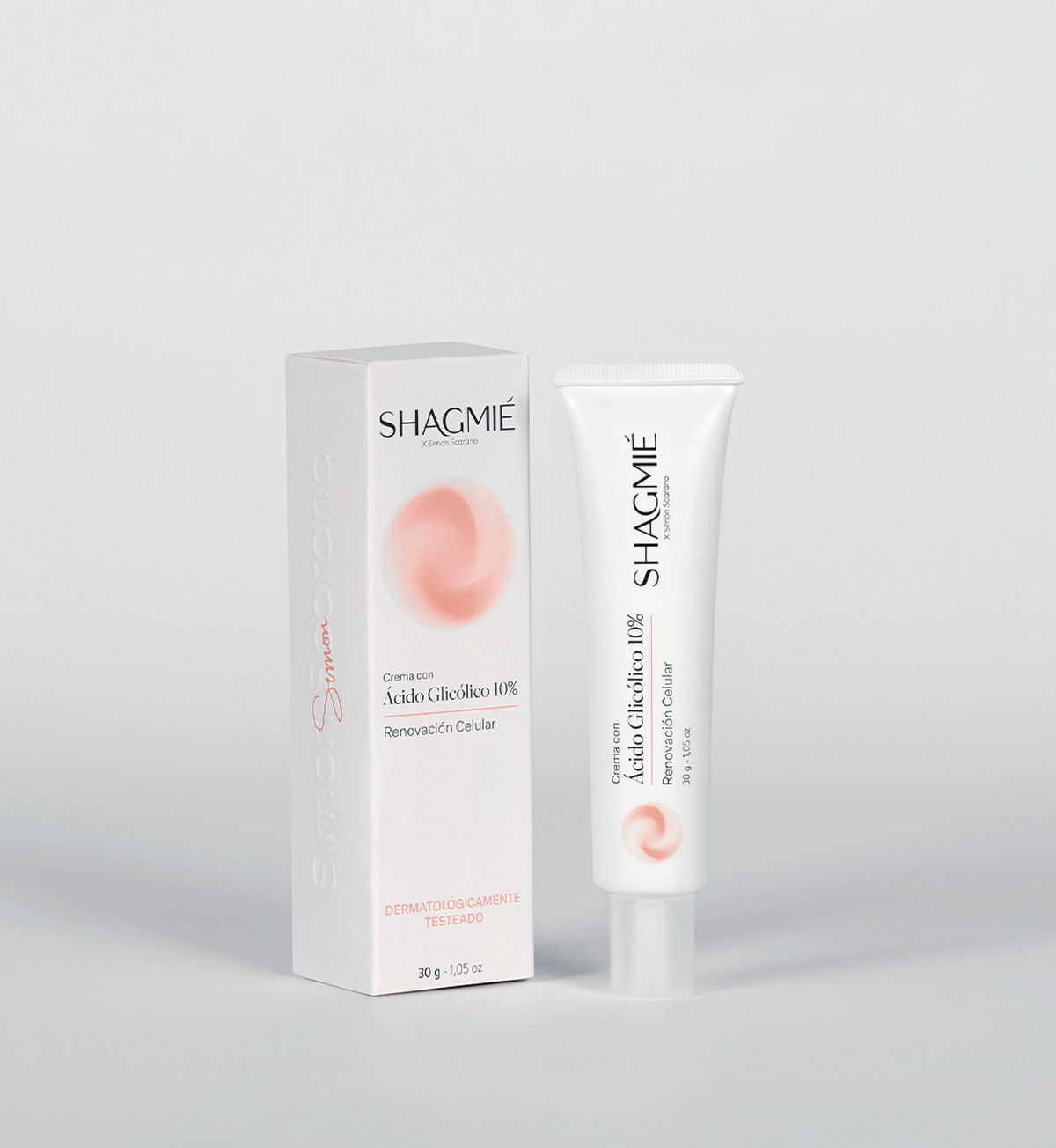 Crema con Ácido glicólico 10%